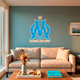 Wall Stickers: Olympique de Marseille Coat of Arms 13