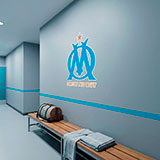 Wall Stickers: Olympique de Marseille Coat of Arms 14