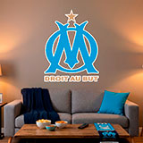 Wall Stickers: Olympique de Marseille Coat of Arms 21