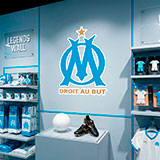 Wall Stickers: Olympique de Marseille Coat of Arms 9