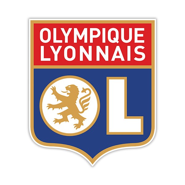 Wall Stickers: Olympique Lyonnais Coat of Arms