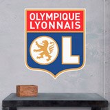 Wall Stickers: Olympique Lyonnais Coat of Arms 3