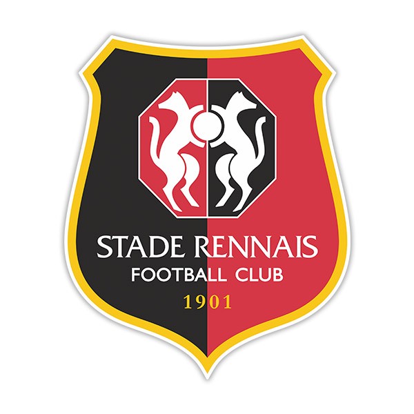 Wall Stickers: Coat of Arms Stade Rennais