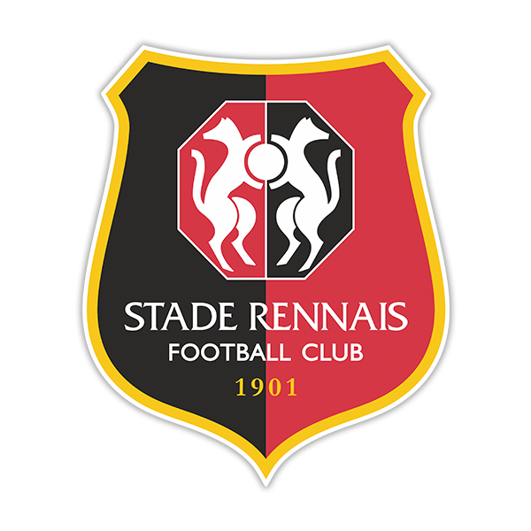 Wall Stickers: Coat of Arms Stade Rennais