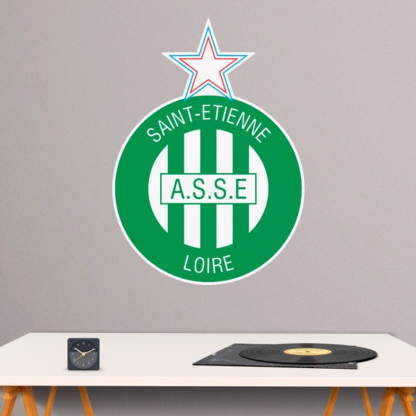 Wall Stickers: Coat of Arms Saint-Etienne
