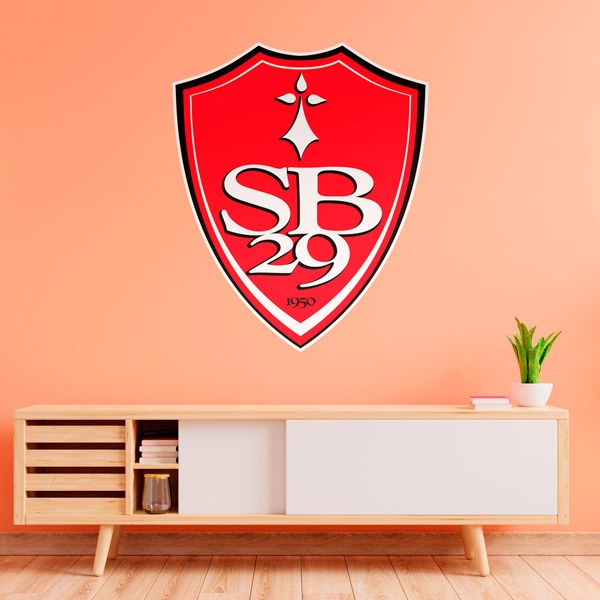 Wall Stickers: Shield Stade Brest 29