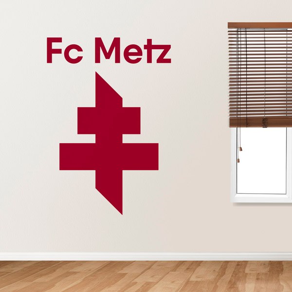 Wall Stickers: FC Metz Coat of Arms 0