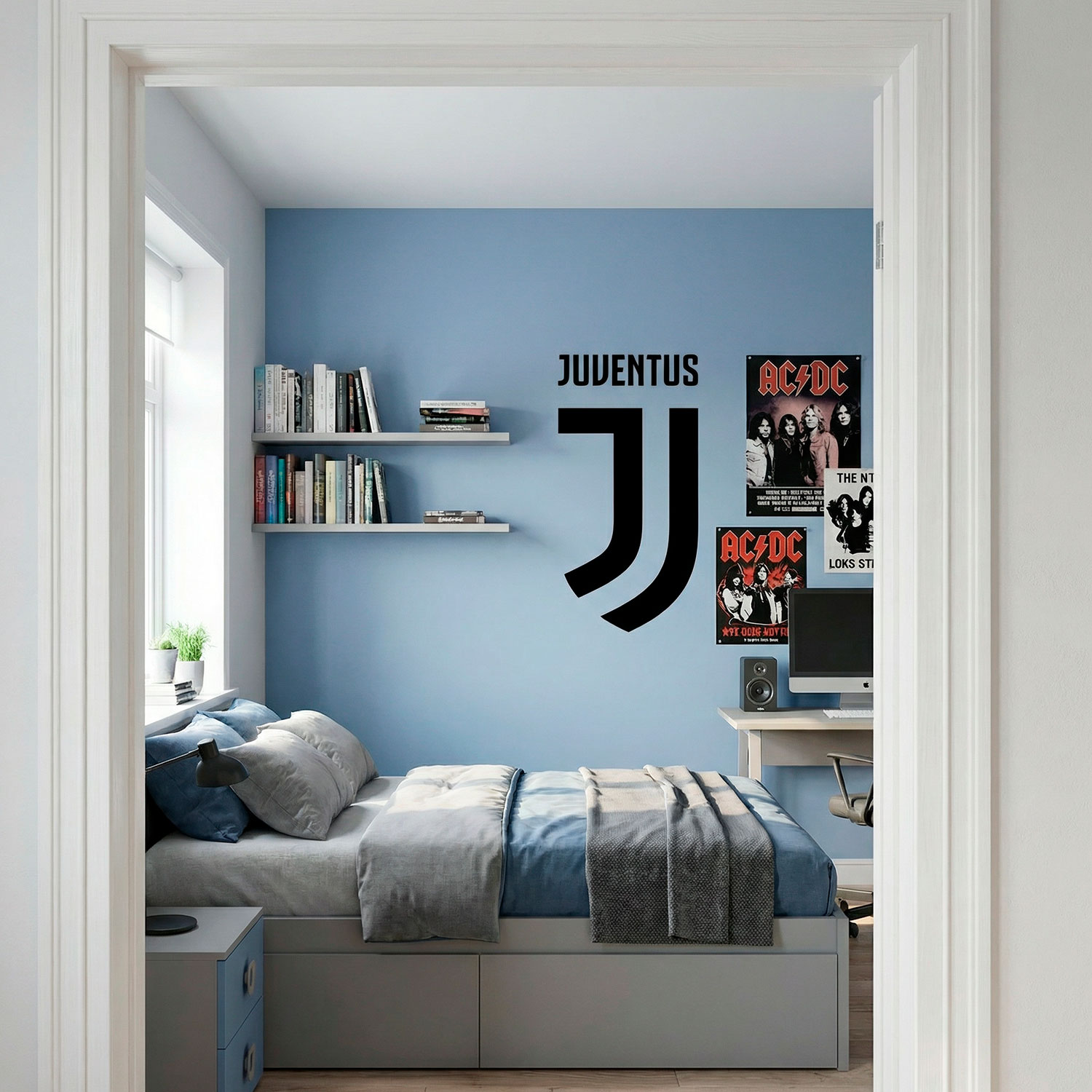 Wall Stickers: Juventus New Shield