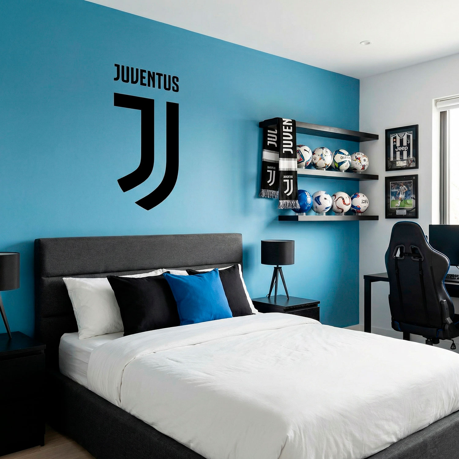 Wall Stickers: Juventus New Shield
