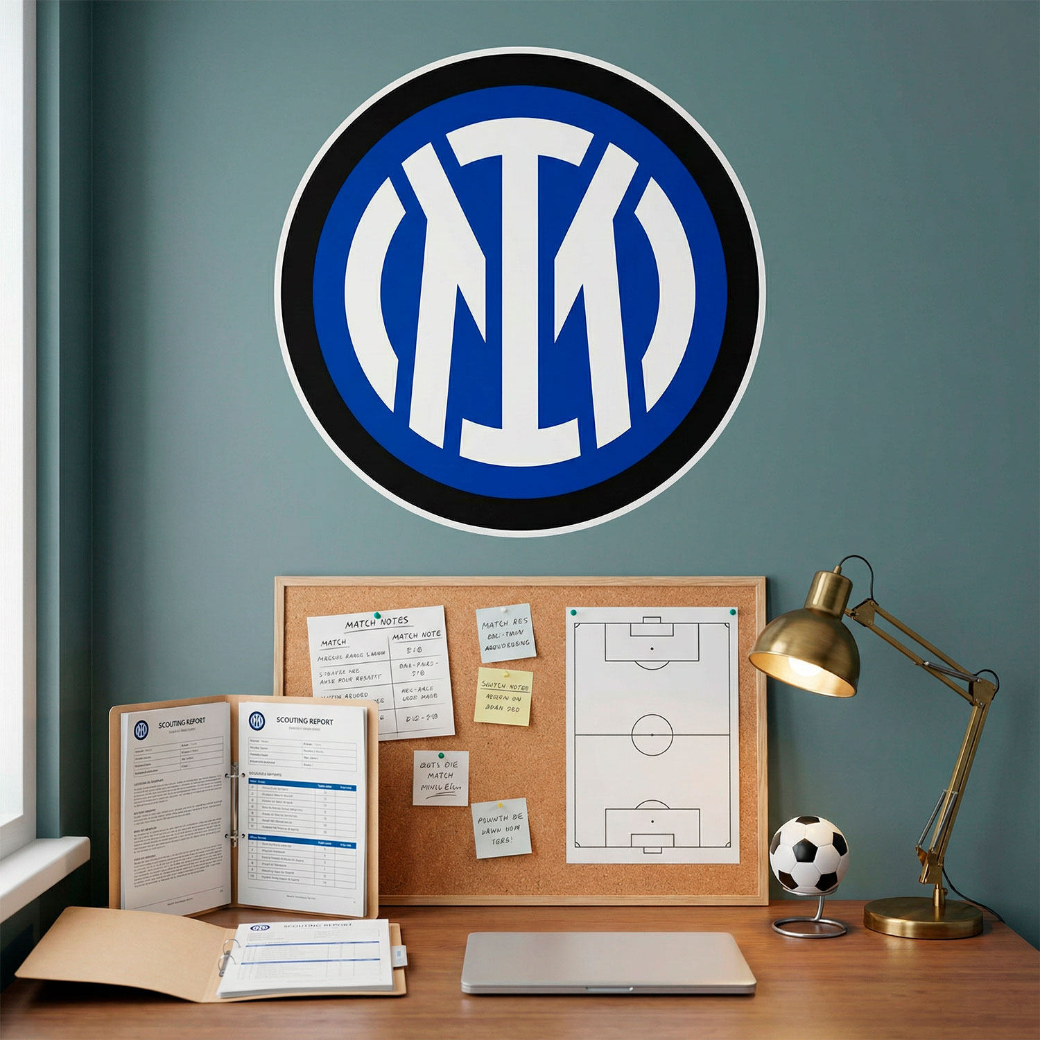 Wall Stickers: Inter de Milan New Coat of Arms