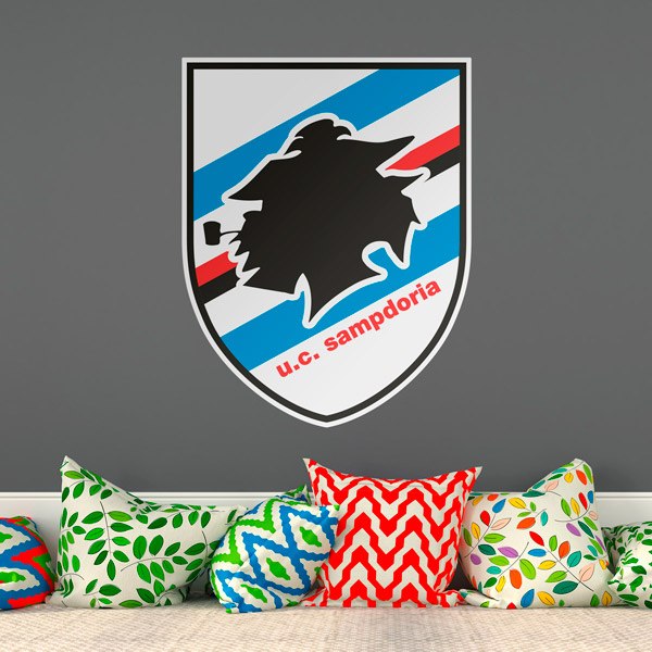 Wall Stickers: Sampdoria Coat of Arms 1