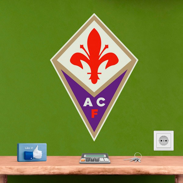 Wall Stickers: ACF Fiorentina Coat of Arms 1