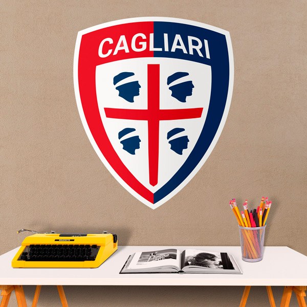 Wall Stickers: Cagliari Coat of Arms 1