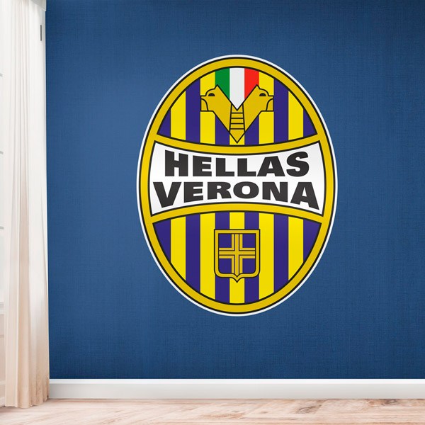 Wall Stickers: Hellas Verona Coat of Arms 1