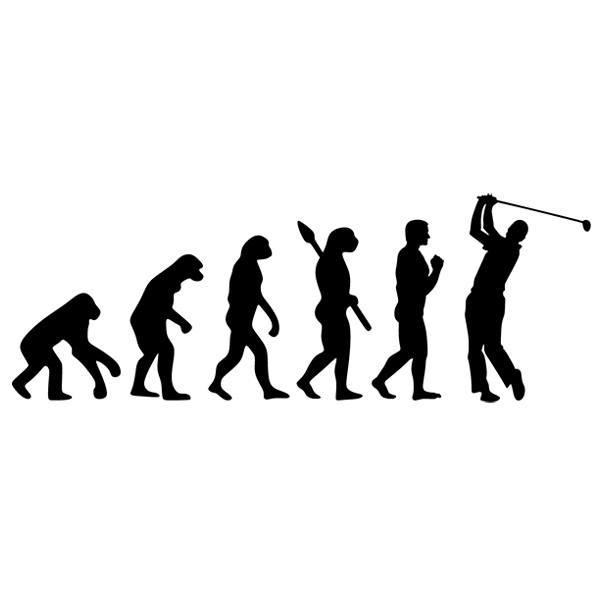 Wall Stickers: Golf evolution