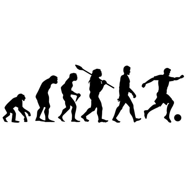 Wall Stickers: Football evolution