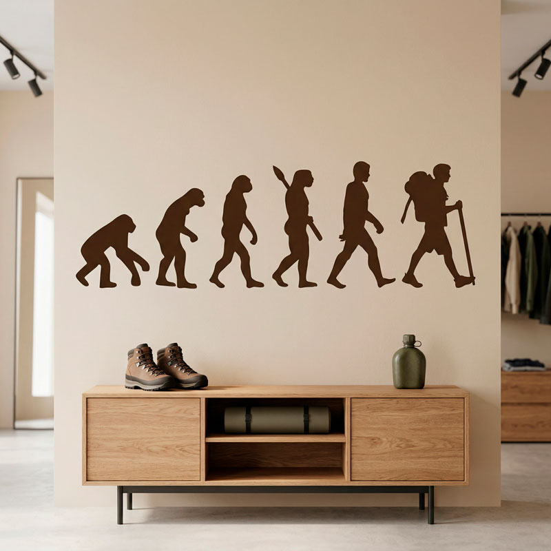 Evolution of hiking 4/8