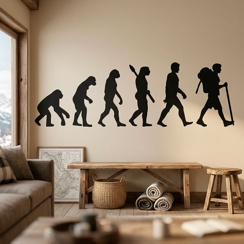 Evolution of hiking 6/8