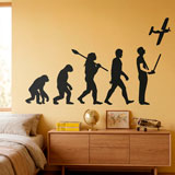 Wall Stickers: RC Aircraft evolution 12