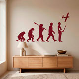 Wall Stickers: RC Aircraft evolution 7