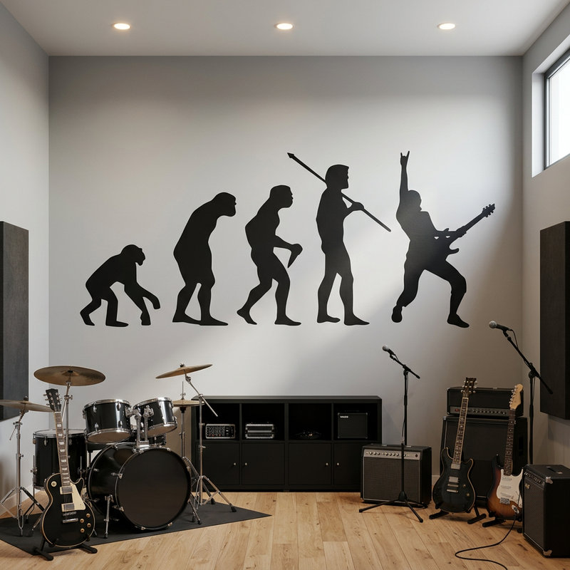 Wall Stickers: Rock Evolution