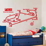 Wall Stickers: Circuit of Catalonia 2