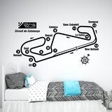 Wall Stickers: Circuit of Catalonia 3