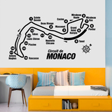 Wall Stickers: Circuit of Monaco 4