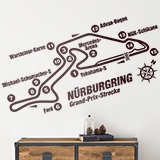Wall Stickers: Nurburgring Circuit 2