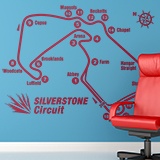 Wall Stickers: Silverstone circuit 3