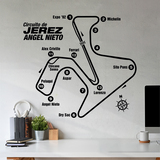 Wall Stickers: Jerez Circuit - Ángel Nieto 3