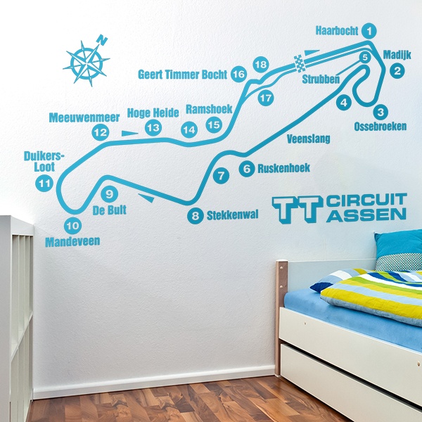 Wall Stickers: Assen Circuit