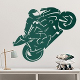 Wall Stickers: MotoGP silhouette 2