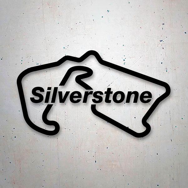 Car & Motorbike Stickers: Circuit of Silverstone