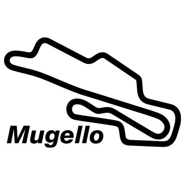 Car & Motorbike Stickers: Circuit of Mugello