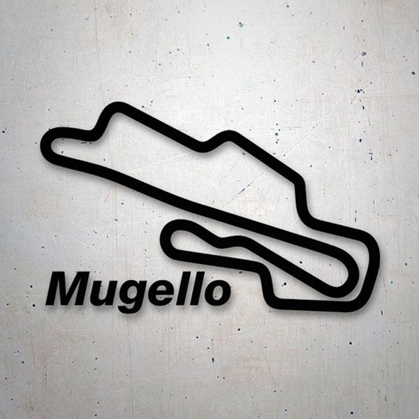 Car & Motorbike Stickers: Circuit of Mugello
