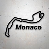 Car & Motorbike Stickers: Circuit of Monaco 2