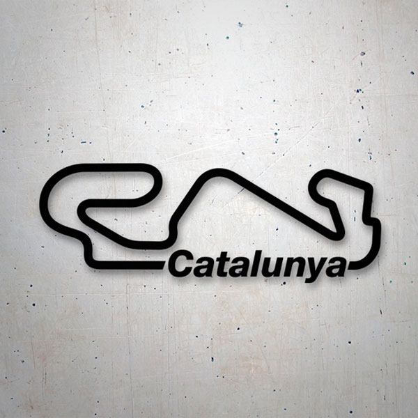 Car & Motorbike Stickers: Circuit of Cataluña