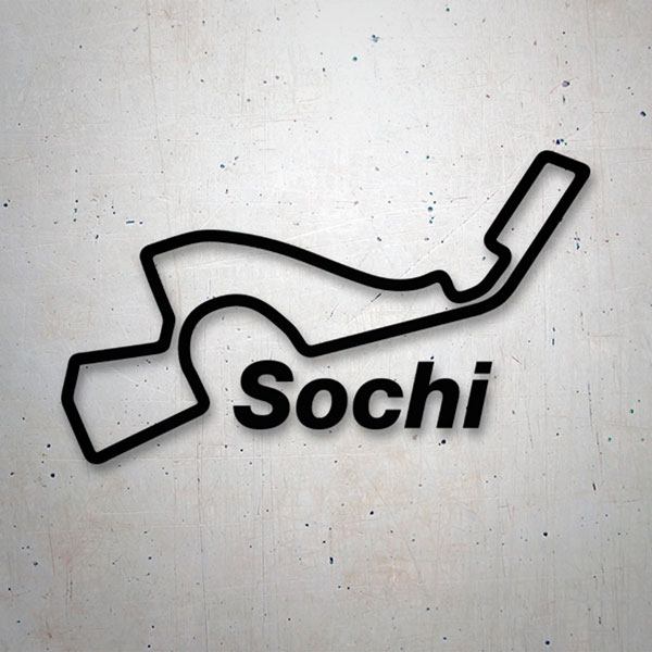 Car & Motorbike Stickers: Circuit of Sochi