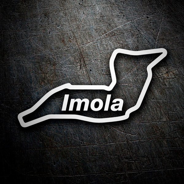 Car & Motorbike Stickers: Circuit of Imola