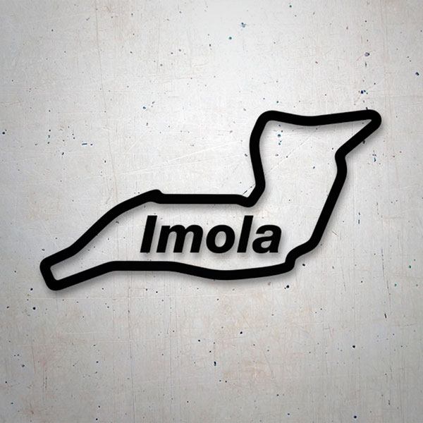Car & Motorbike Stickers: Circuit of Imola