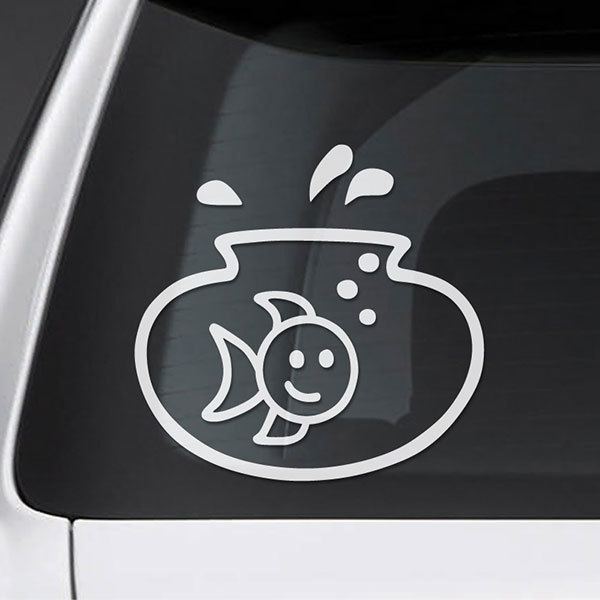 Car & Motorbike Stickers: Fishbowl