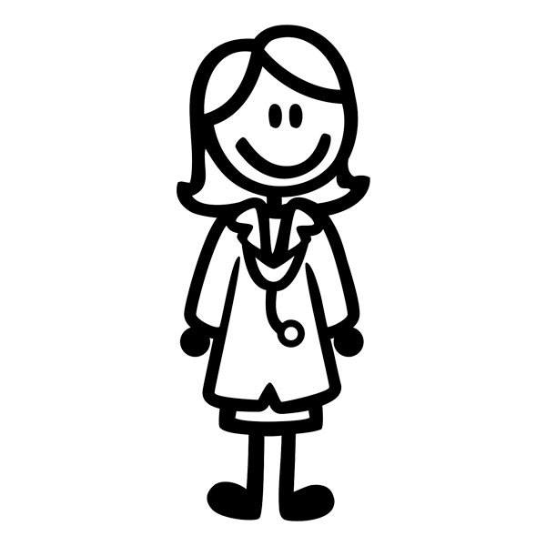 Car & Motorbike Stickers: Mommy Doctor