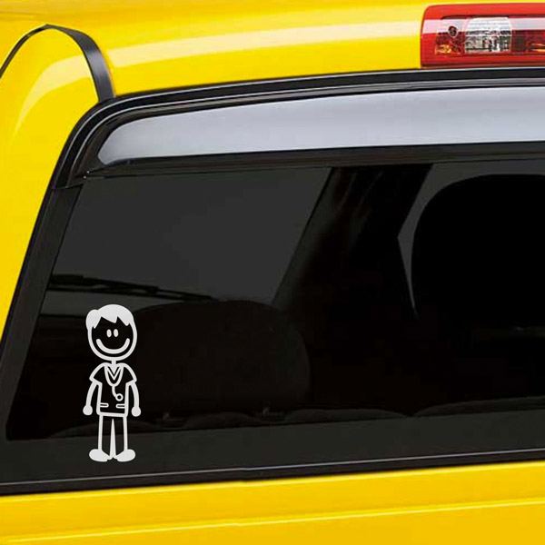 Car & Motorbike Stickers: Daddy Nurse