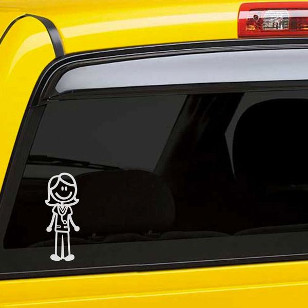 Car & Motorbike Stickers: Mother Nurse