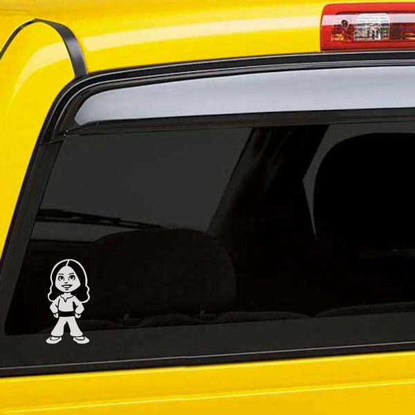 Car & Motorbike Stickers: Marion Ravenwood Cartoon