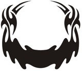 Car & Motorbike Stickers: Hood Flames