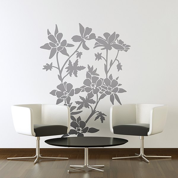 Wall Stickers: Floral Ganga
