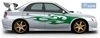 Car & Motorbike Stickers: Kit Flaming 31