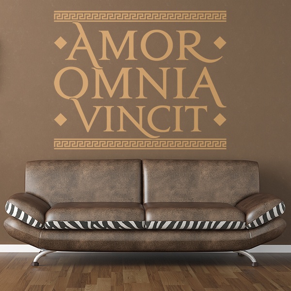 Wall Stickers: Love Omnia Vincit